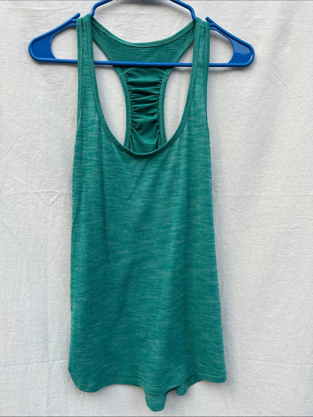 Lululemon Green Racerback Tank Top